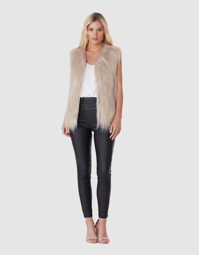 Everly Collective - Windsor Faux Fur Vest