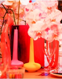 XRJ Celebrations - Pinnacle Candle Neon Pink