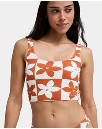 Roxy - Womens Hazy Days Tank Bikini Top