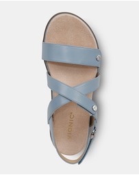 Vionic - Cypress Back Strap Sandal - Vintage Blue Haze