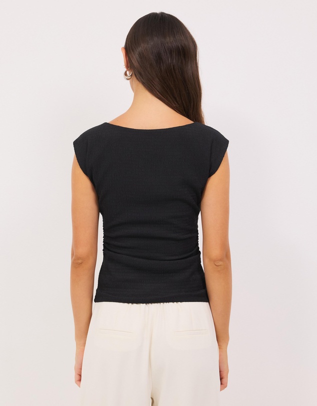 Calli - Hazel Assymetric Jersey Top