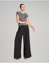 Love and Nostalgia - Fat Gangster Pant - Black
