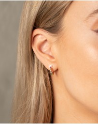 Mestige Kids - Vibrant Mini Hoops - 18K Gold Plated