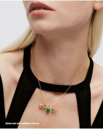 PDPAOLA - Charm Necklace Motorbike Charm
