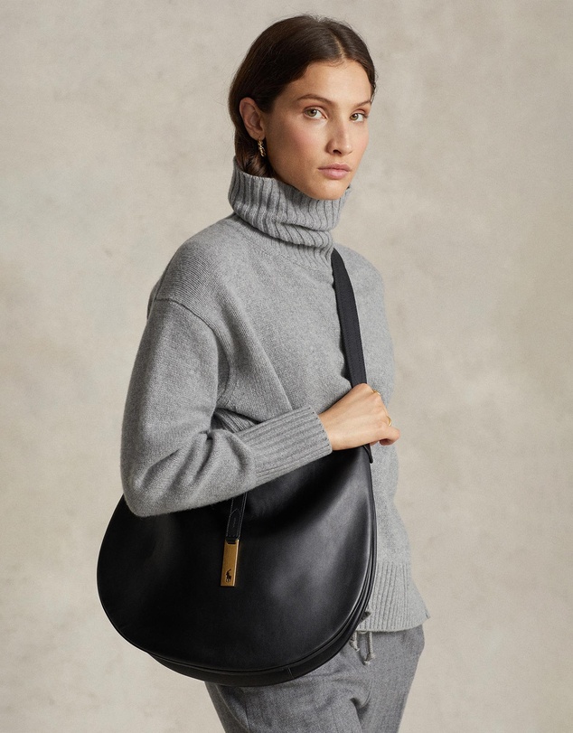 Polo Ralph Lauren - Polo ID Calfskin Large Shoulder Bag - The ICONIC Exclusive