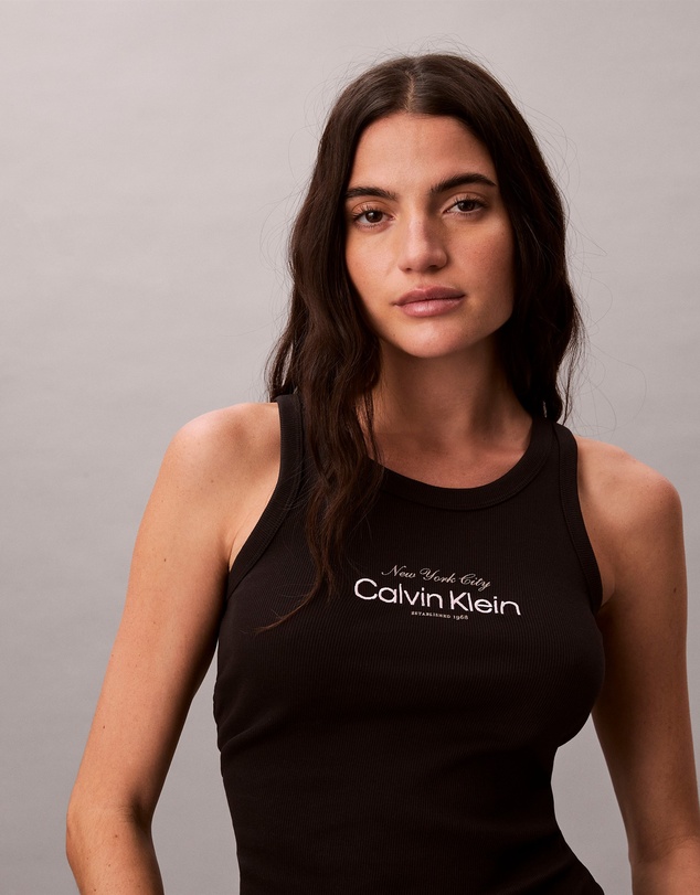 Calvin Klein Jeans - Classic NYC Logo Tank Top