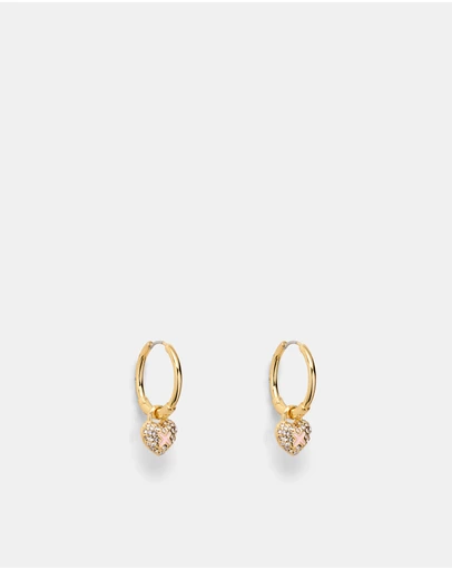 MIMCO - Adorbs Heart Hoop Earrings