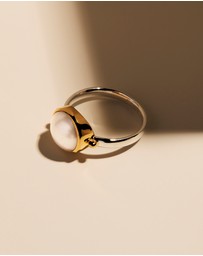 Najo - Garland Two-Tone Pearl Ring