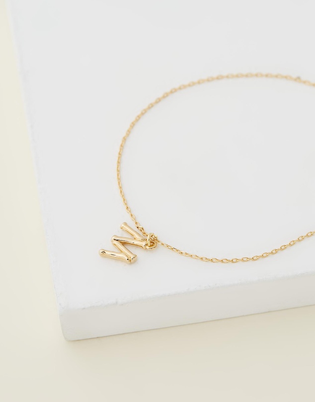 Zahar - Letter W Necklace