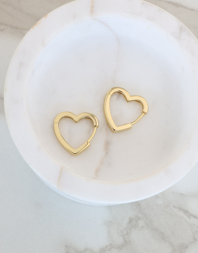 Luna Rae - Gold Vermeil - Amore Hoops