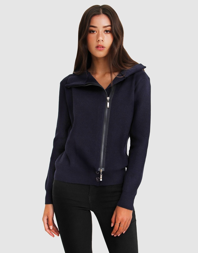 Belle & Bloom - Brother’s Zip Front Jumper