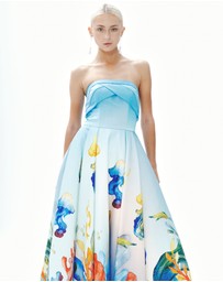 JUSTIN TONG - Aquarelle Midi Dress