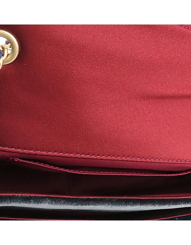 Pre-Loved by Azura Reborn - Pre-Loved Medium Quilted Velvet Private Affair Camellia Flap