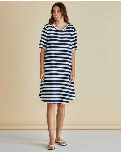 Navy Stripe