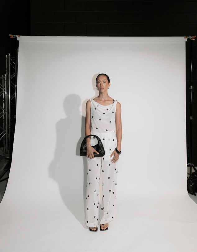 Lover - Elka Polka Dot Sheer Pants