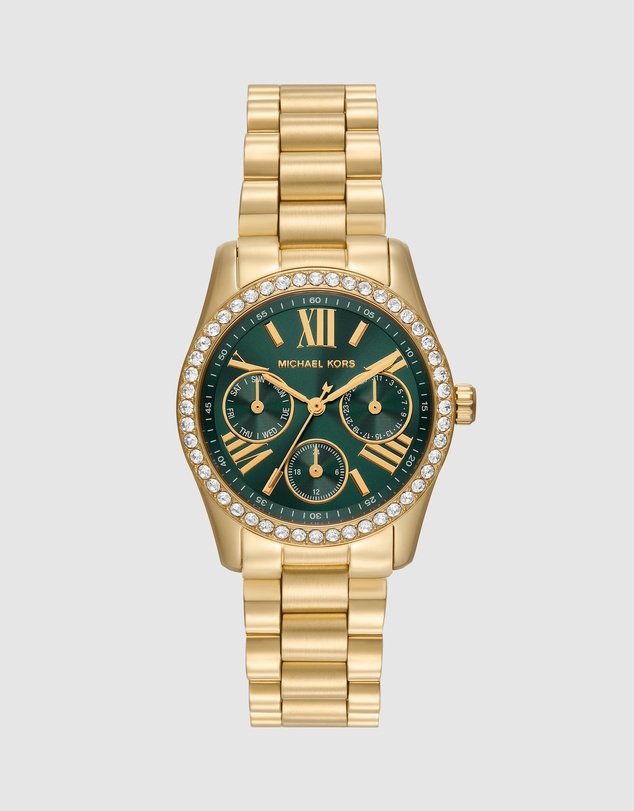 Michael Kors - Lexington Gold Tone Analogue Watch