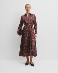 Country Road - Fluid Print Wrap Dress