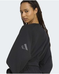 adidas Sportswear - Soft Lux Loose Sweatshirt Womens