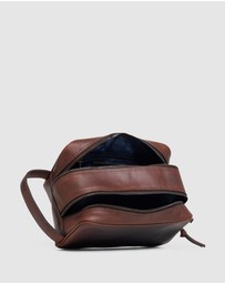 Oxford - Traveller Leather Wash Bag