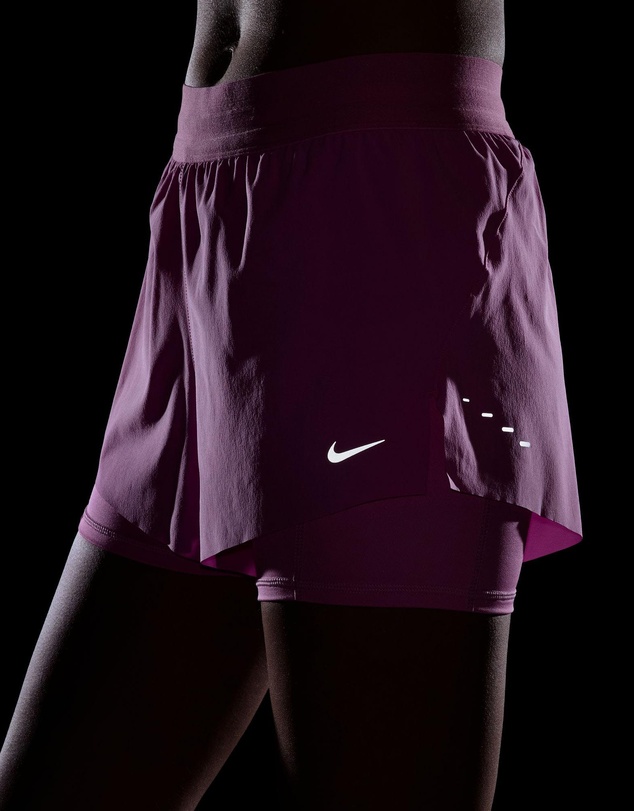 Nike - Swift Dri-FIT Mid-Rise 2-in-1 Running Shorts