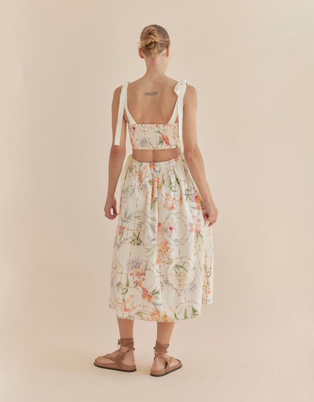 Amelius - Orangerie Sleeveless Midi Dress