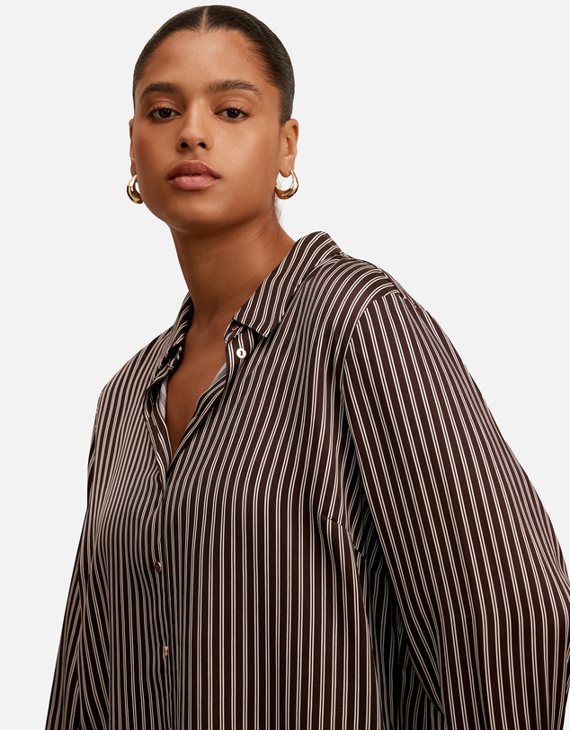Forever New Curve - Coco Curve Satin Shirt