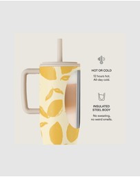 Burga - Burga Leakproof Tumbler 1.2L Insulated Lemon Tart