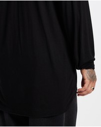 Surrounded By Ghosts - The Trona Wool Long Sleeve Tail T-Shirt