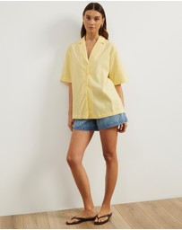 Atmos&Here - Paradise Linen Blend Shirt