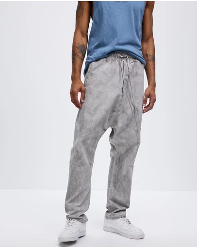 Surrounded By Ghosts - The Gismondine Denim Drawstring Pants