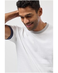 Brooksfield - Crew Neck Knitted Tee