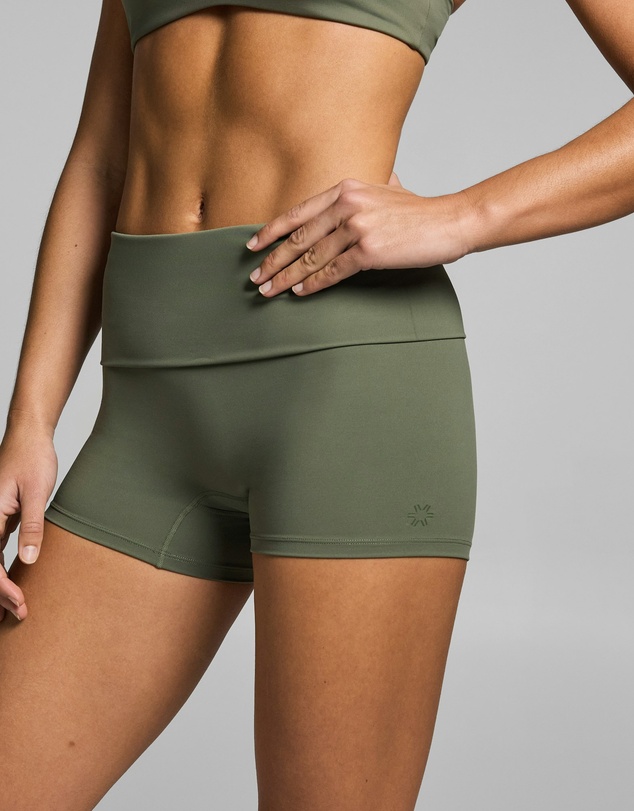 Rockwear - Roll Down Longline Booty Shorts