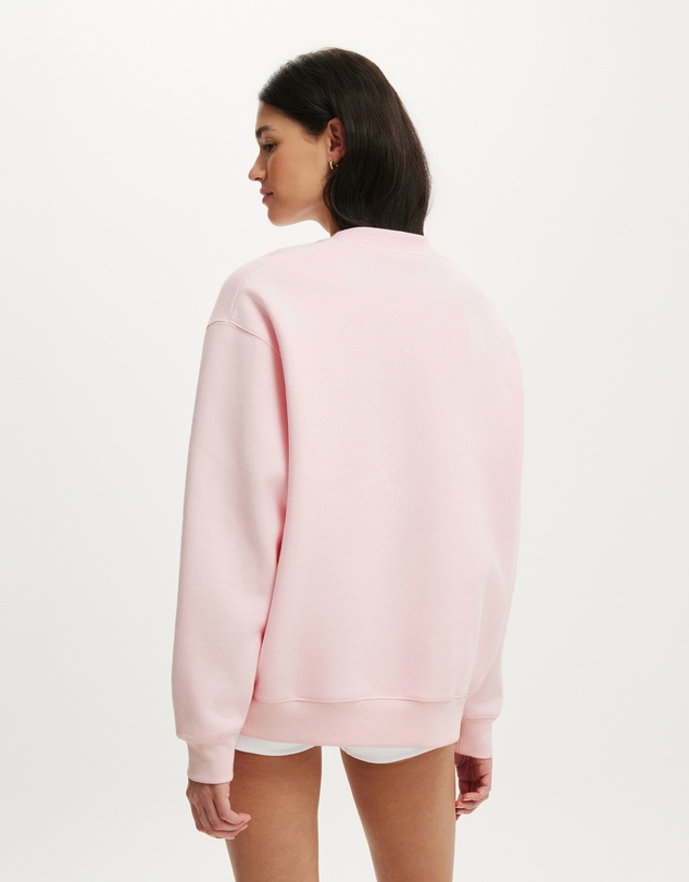 Cotton On Body Active - Plush Crew Sweatshirt