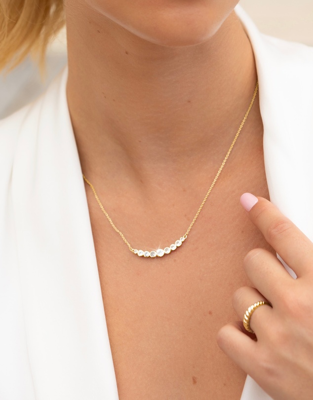 Mestige - Isolade Necklace - 18K Gold Plated