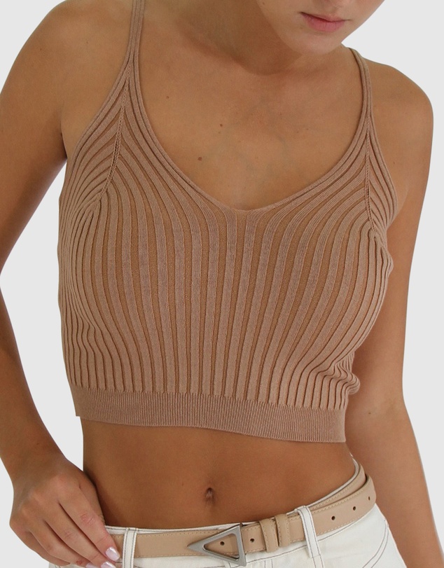 Belle & Bloom - All I Need Knit Crop