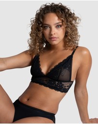 Passionata - Nina Unpadded Triangle Cup Longline Lace Bralette