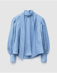 & Other Stories - Bow-Collar Blouse