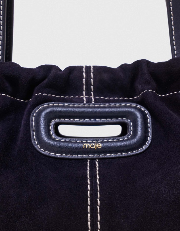 Maje - Milpligazettesuedestitch Handbag