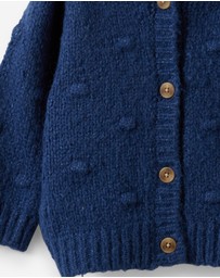 Cotton On Kids - Organic Knit Hooded Cardigan