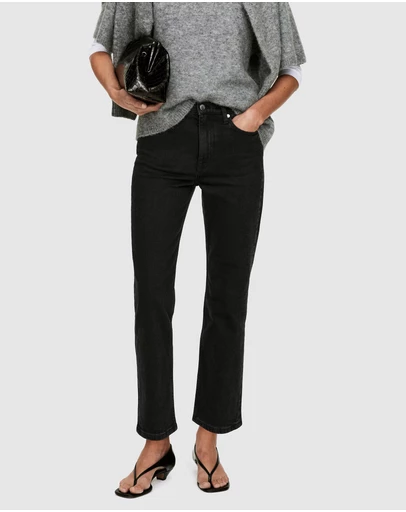 ARKET - Jade Cropped Slim Jeans