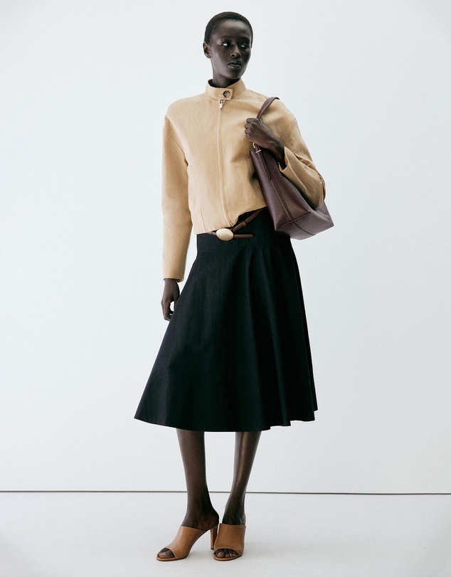 M.N.G - Large Bucket Bag with Buckle