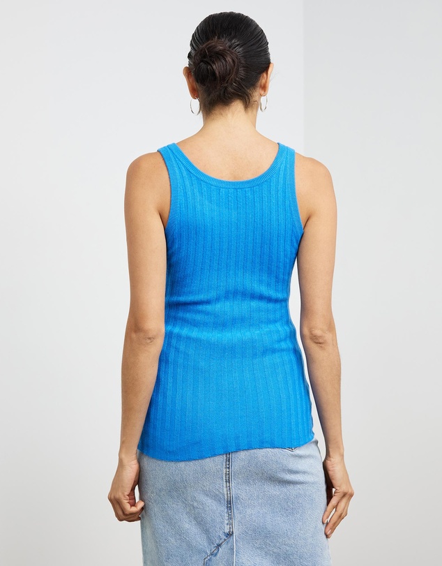 Sofia Irina - Ribbed Knit Tank Top