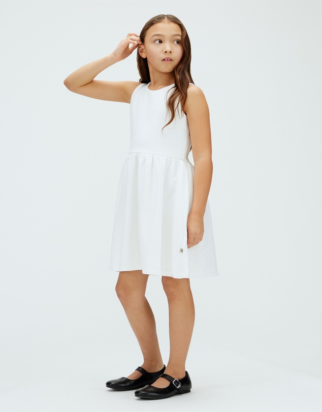 Calvin Klein Jeans - Girls Crinkle Sleeveless Dress