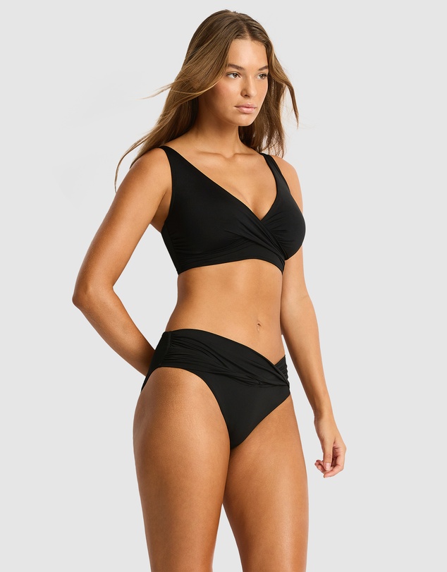 Sea Level Australia - Essentials Edit Cross Front Tie Back Bra Top