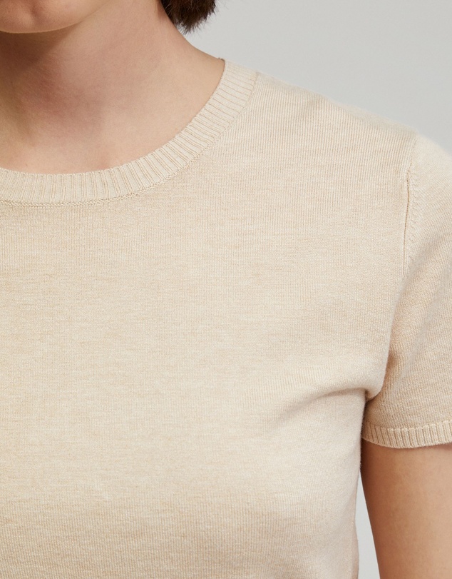 Oxford - Olivia Crop Knit Top