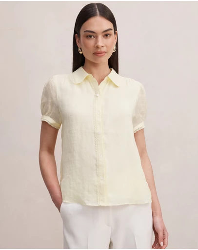 Forever New - Posie Lace Detail Blouse