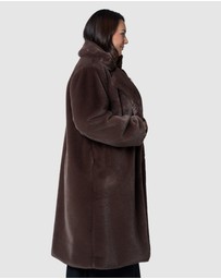 Pink Dusk by Curve Project - Infamous Fur Coat