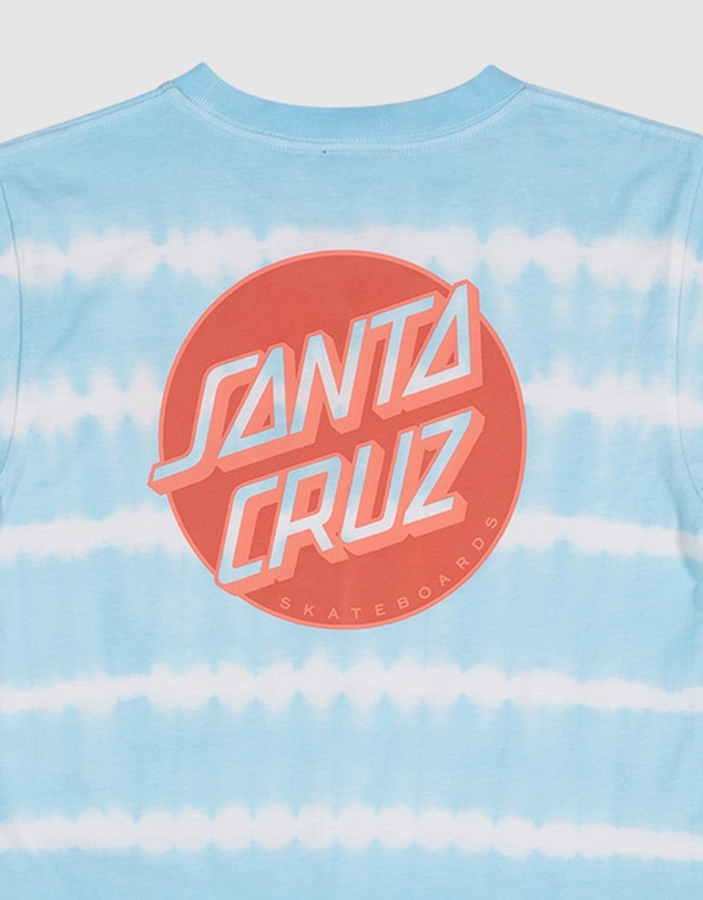 Santa Cruz - Other Dot Redux SS Crop Tee - Teens