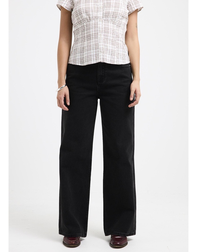 Insight - Misty High & Wide Denim Jeans