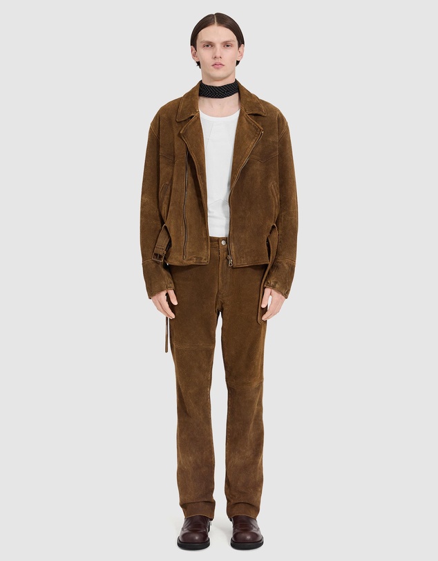MM6 Maison Margiela - Suede Biker Jacket